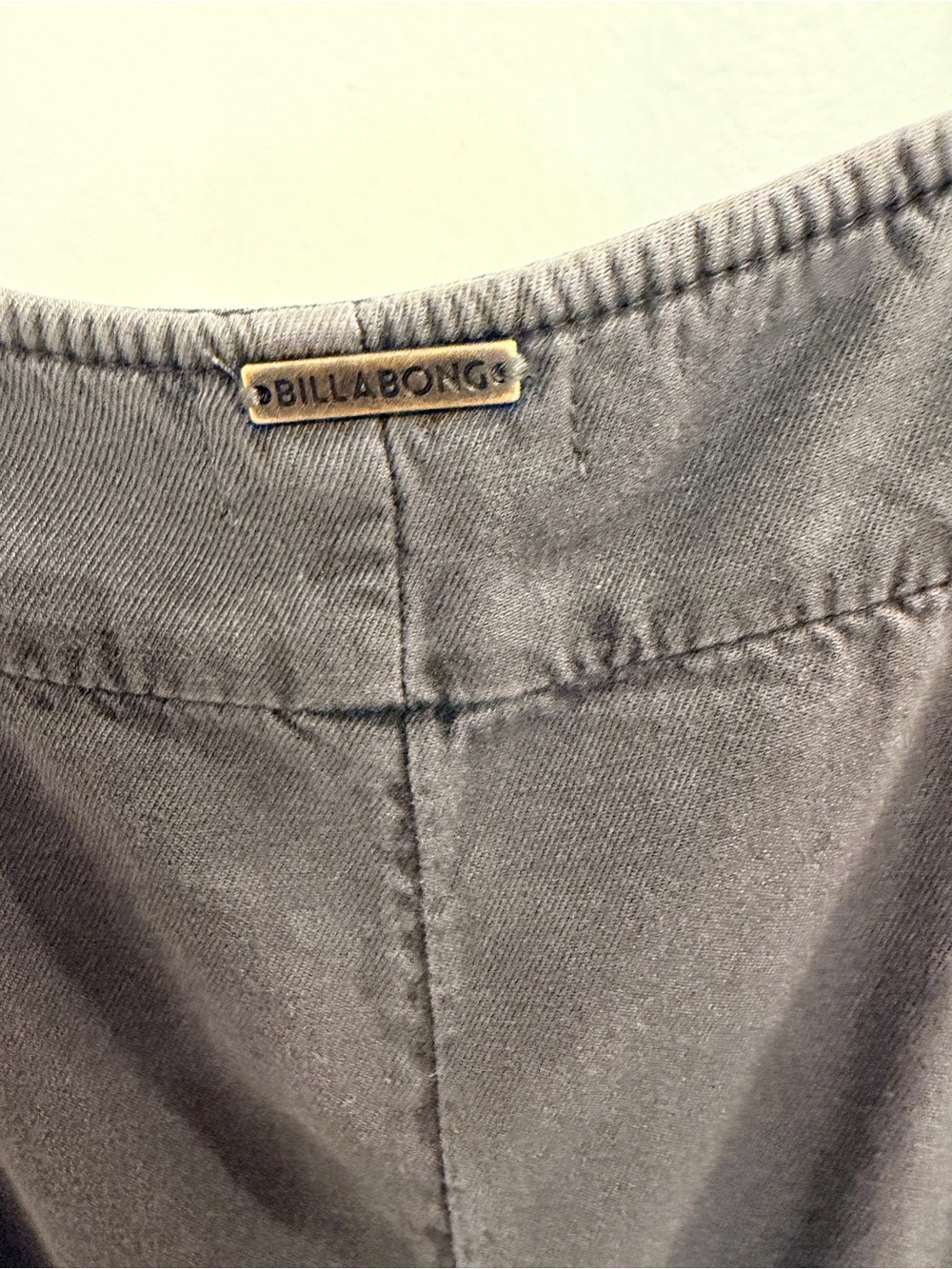 Billabong Faded Black wild pursuit Overall romper size medium - Picture 7 of 7